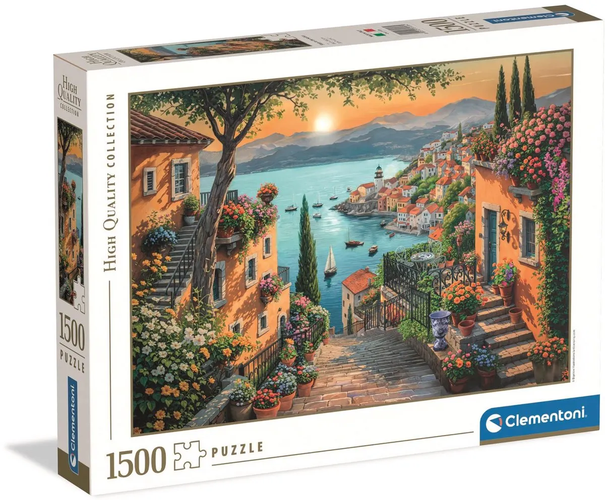 Clementoni Steps to the Harbor 2025 Puzzel 1500 Stuks - Multikleur
