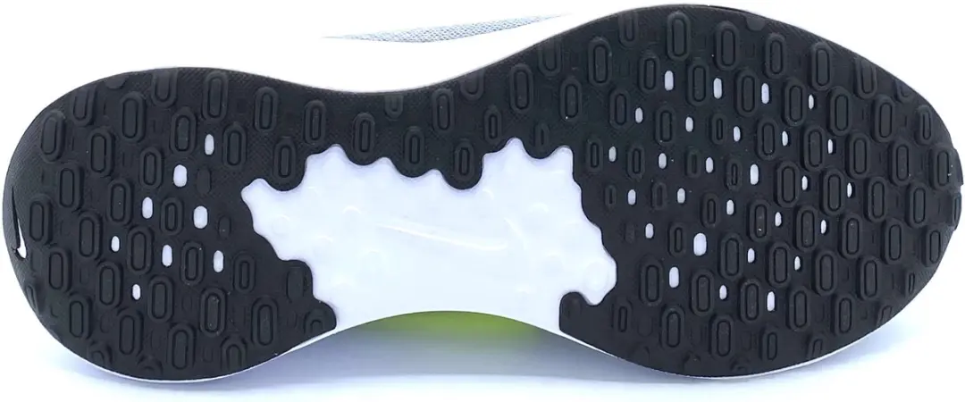 Nike Revolution 7 Hardloopschoenen Heren 44.5 - Grijs/Volt