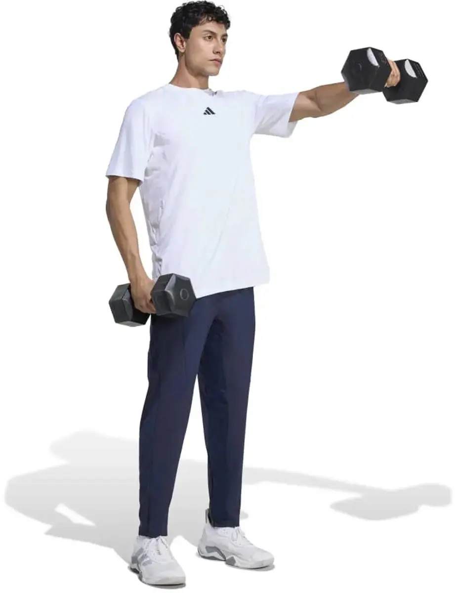 Adidas D4t Primelift 3 Stripes T-shirt Wit - L