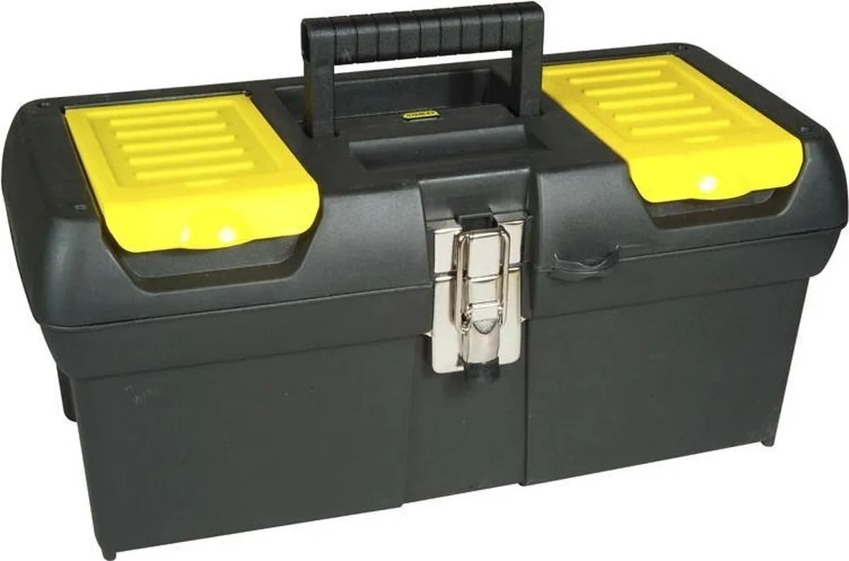 Stanley Batipro Gereedschapskoffer 12.5" - 2-delig - Zwart/Geel