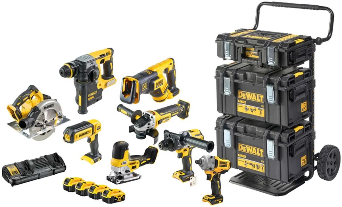 DeWalt DCK856P4 Voordeelset 8-delig