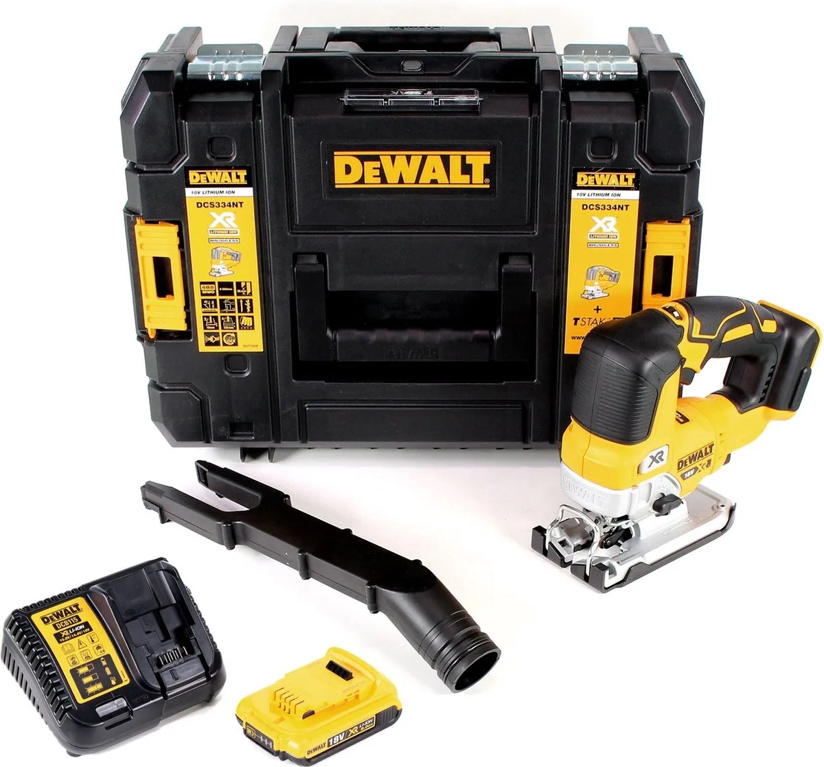DeWalt DCS 334 D1 Pendelzaag 18V - 3200 r/min - 2000mAh - afbeelding 5 van 5