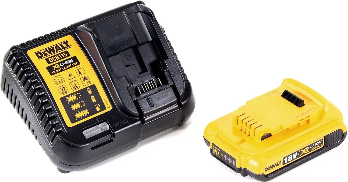 DeWalt DCS 334 D1 Pendelzaag 18V - 3200 r/min - 2000mAh - afbeelding 4 van 5