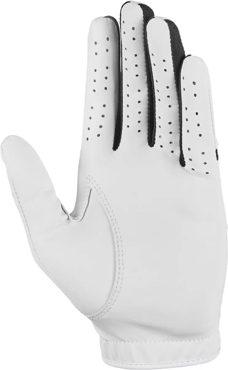 Nike Dura Feel X GG Golfhandschoen - Rechterhand S - Wit/Zwart