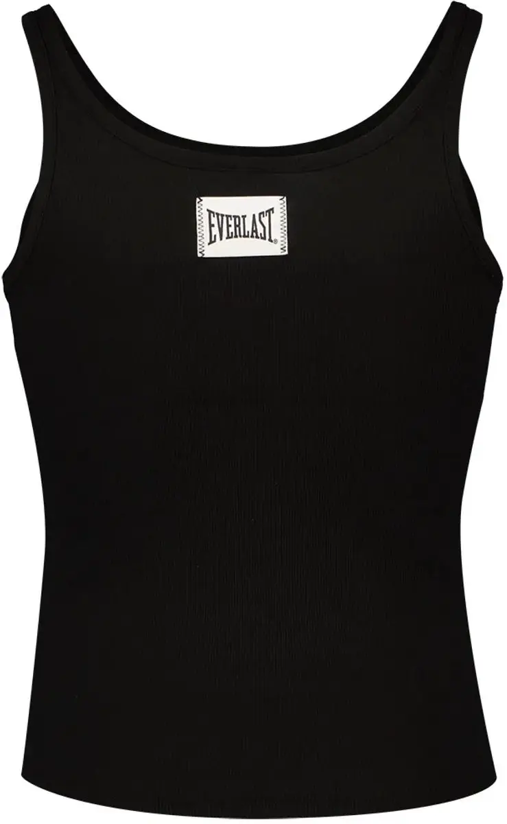 Everlast Ribbed Mouwloos T-shirt M - Zwart