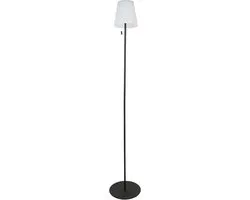 Eglo Scordiano-L Staande lamp - Oplaadbaar 22u - Zwart/Wit