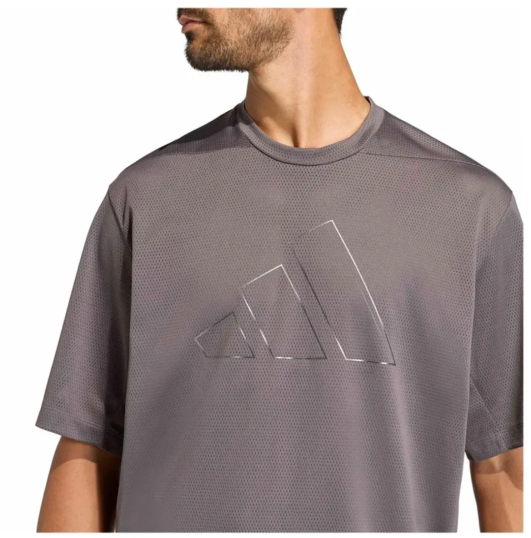 Adidas D4t Power Essentials T-shirt - Grijs XL