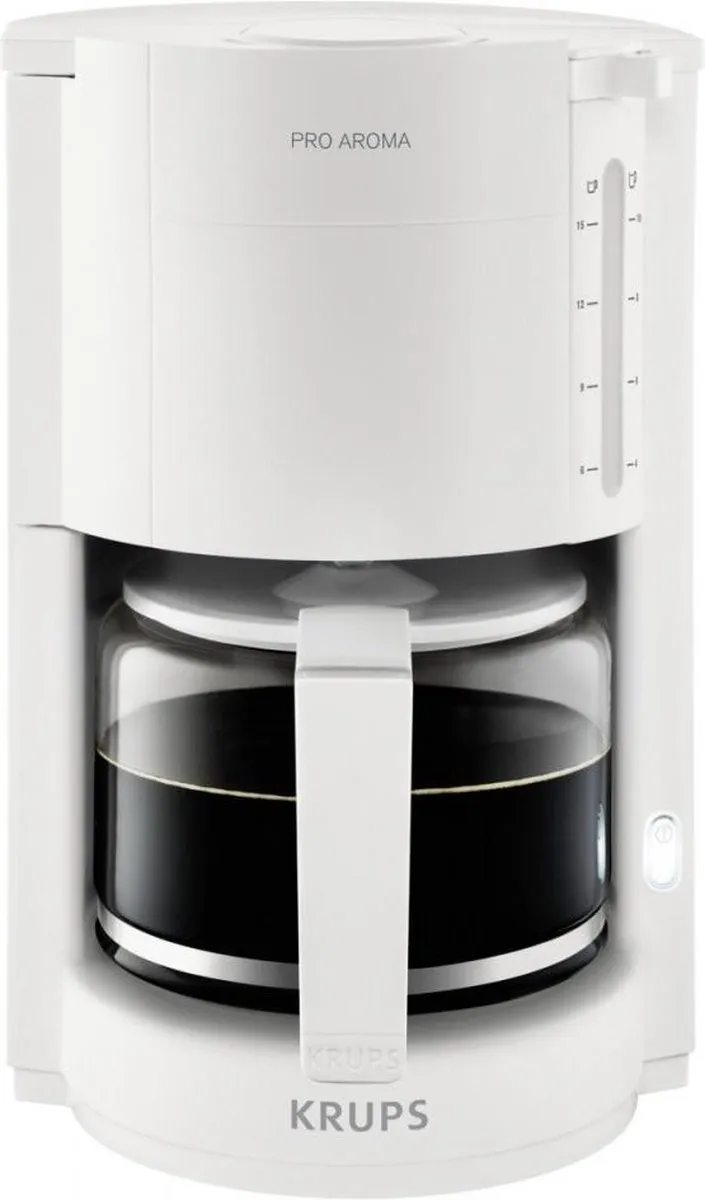 Krups ProAroma F30901 Filterkoffiezetapparaat 10 Kopjes - 1,25L - Wit