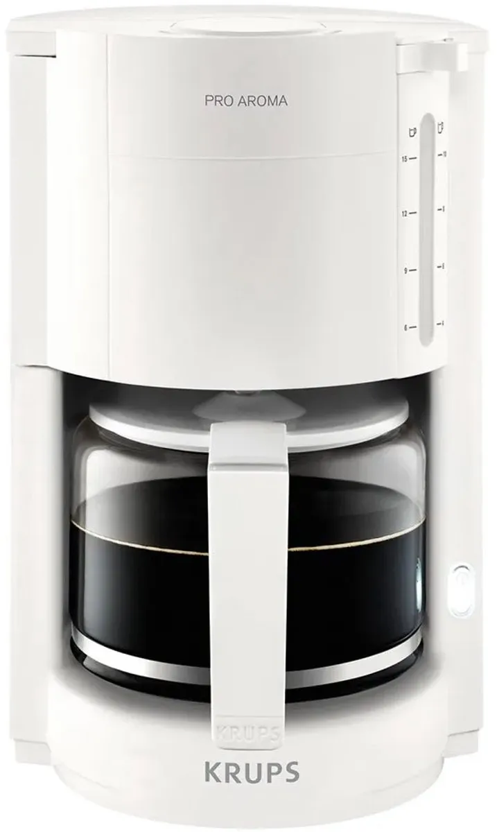 Krups ProAroma F30901 Filterkoffiezetapparaat 10 Kopjes - 1,25L - Wit