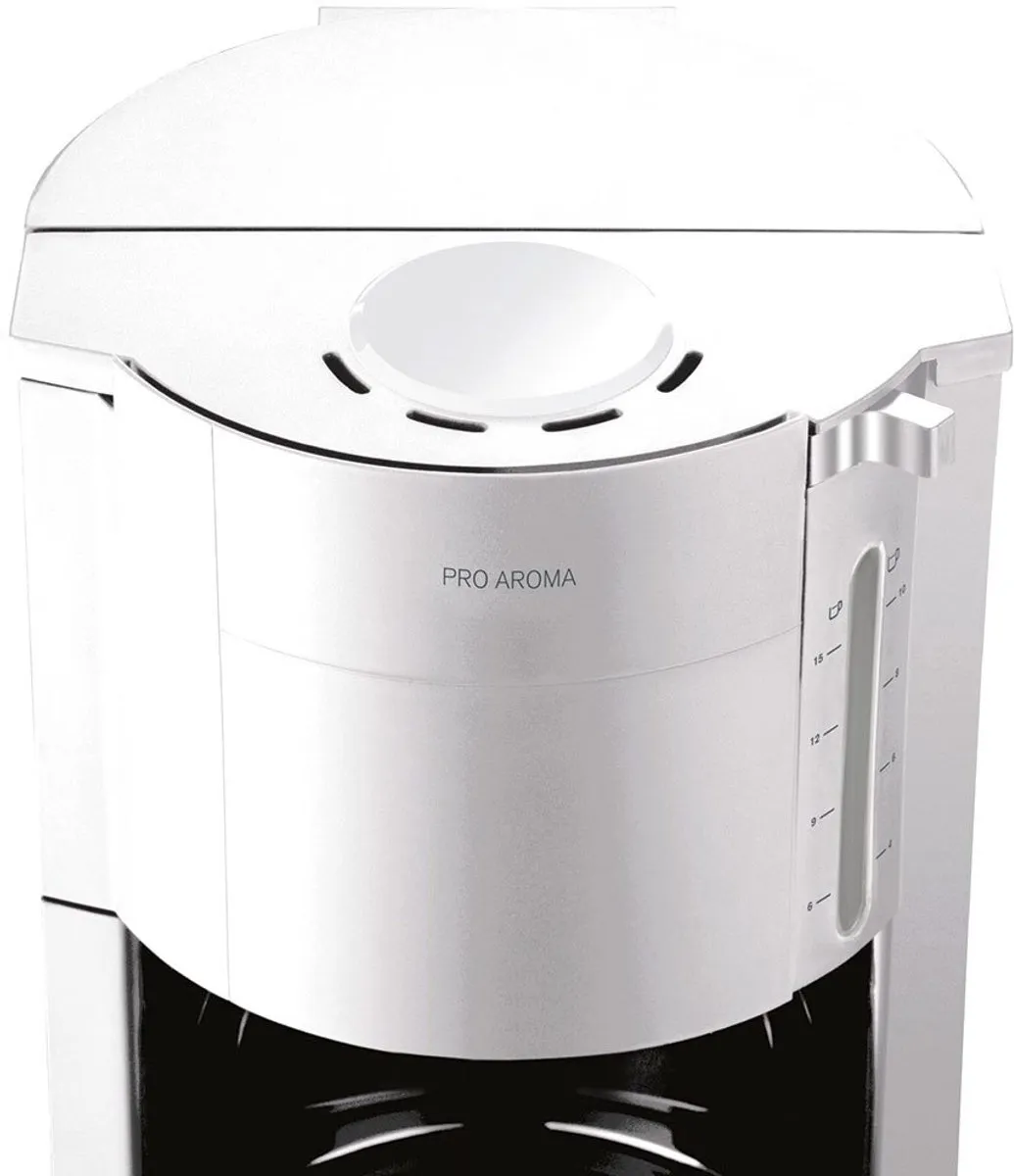 Krups ProAroma F30901 Filterkoffiezetapparaat 10 Kopjes - 1,25L - Wit
