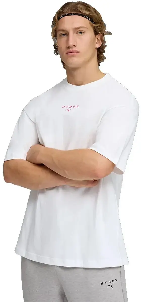 PUMA X Hyrox T-shirt Wit - M