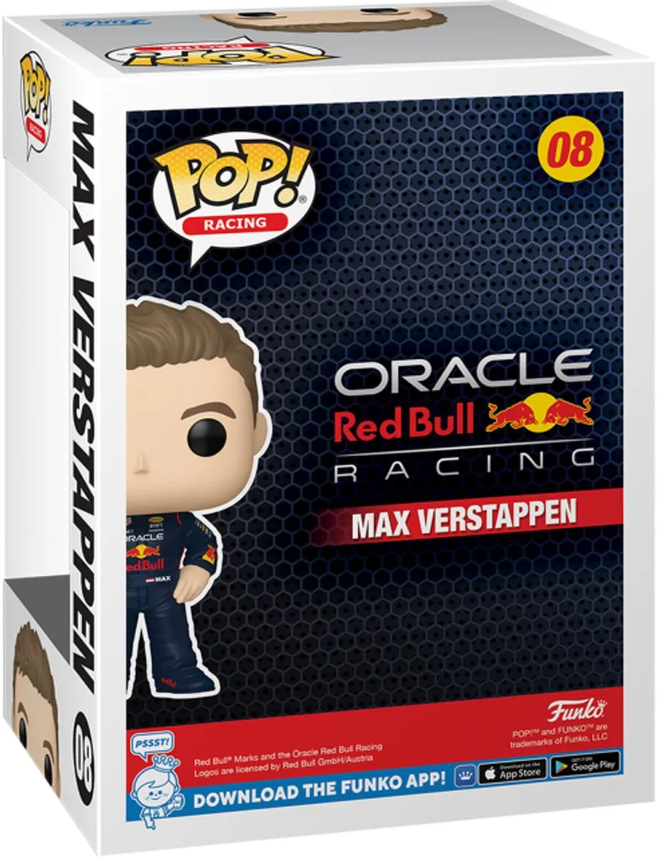 Funko Pop Racing Max Verstappen met Helm - Multi