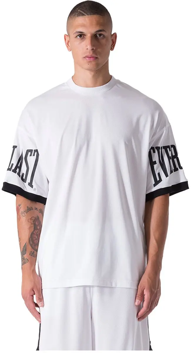 Everlast Mesh Stretch T-shirt Wit XL