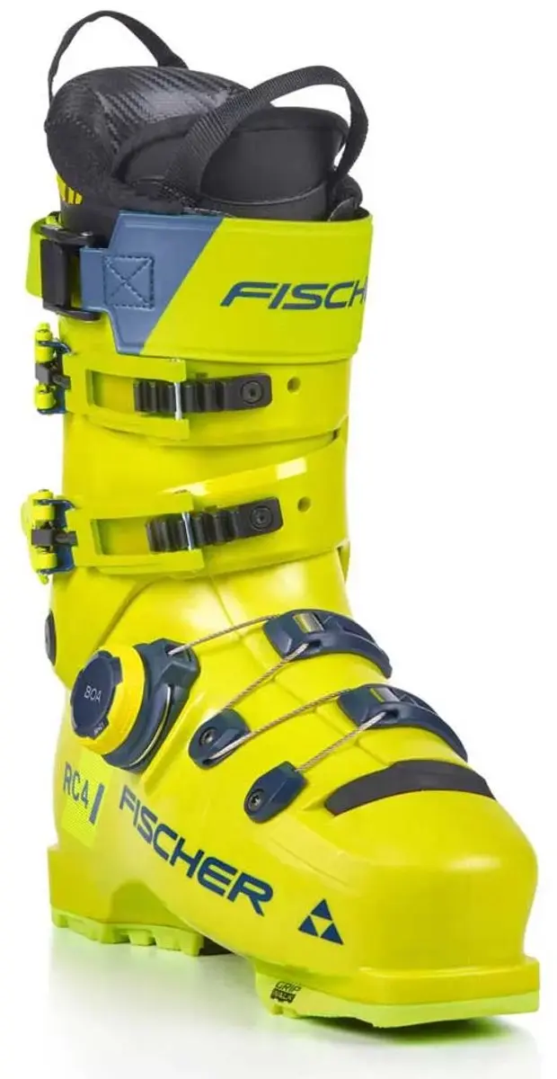 Fischer RC4 130 MV BOA Vacuum GW Skischoen - 27.5 - Geel Combi