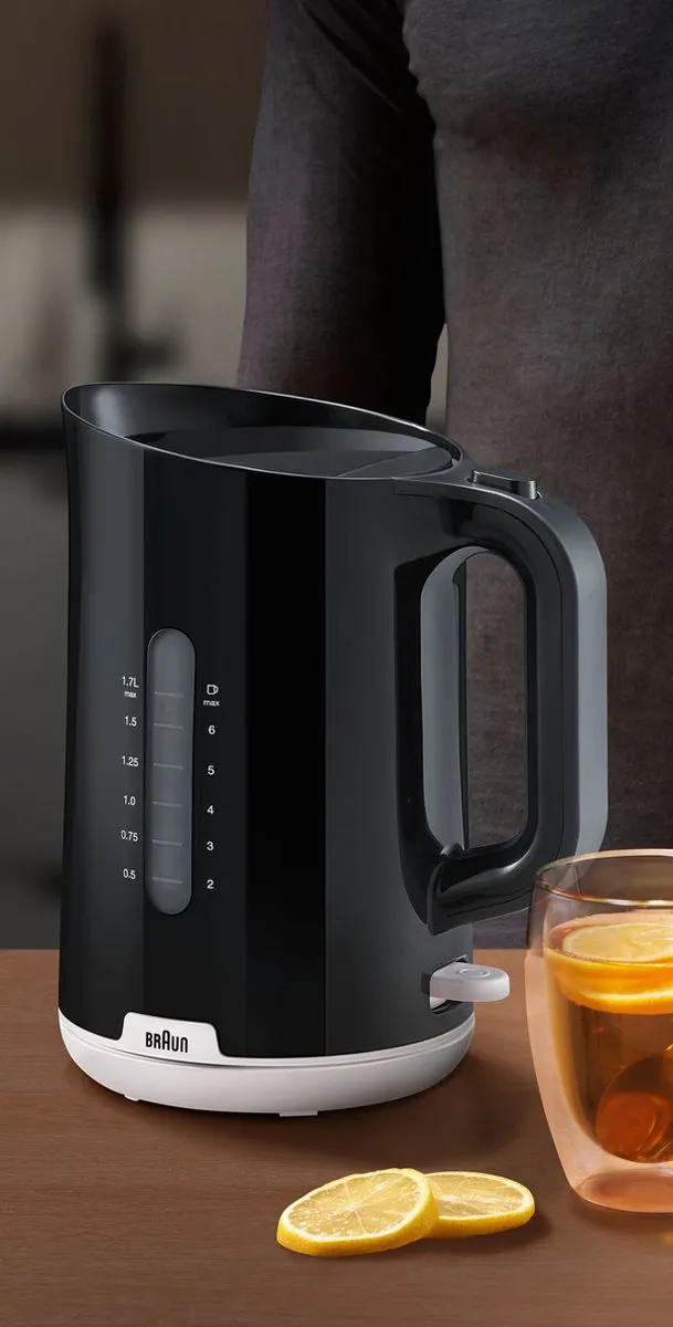 Braun WK1100BK Waterkoker 1,7L - 2200W - Zwart