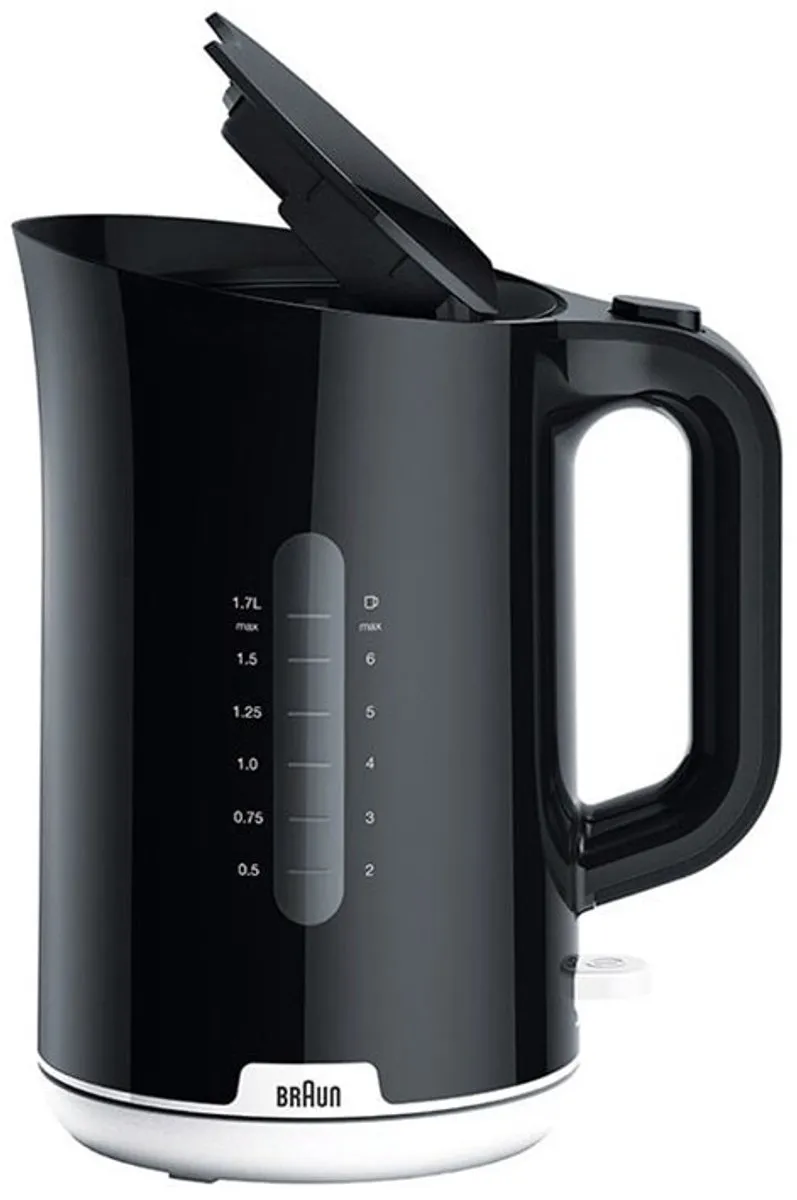 Braun WK1100BK Waterkoker 1,7L - 2200W - Zwart