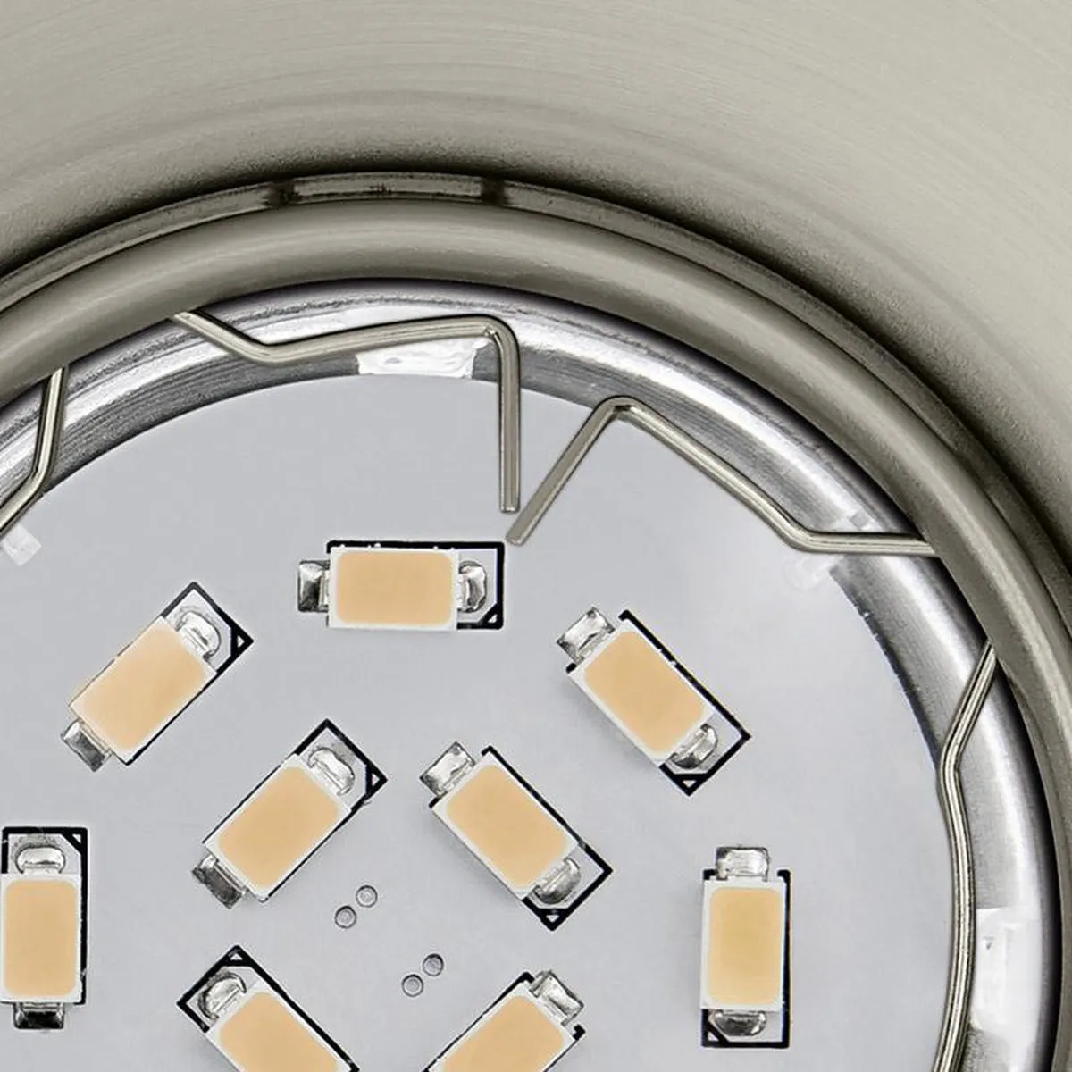Eglo Peneto Inbouwspot LED 87x87mm - Nikkel-Mat - Richtbaar
