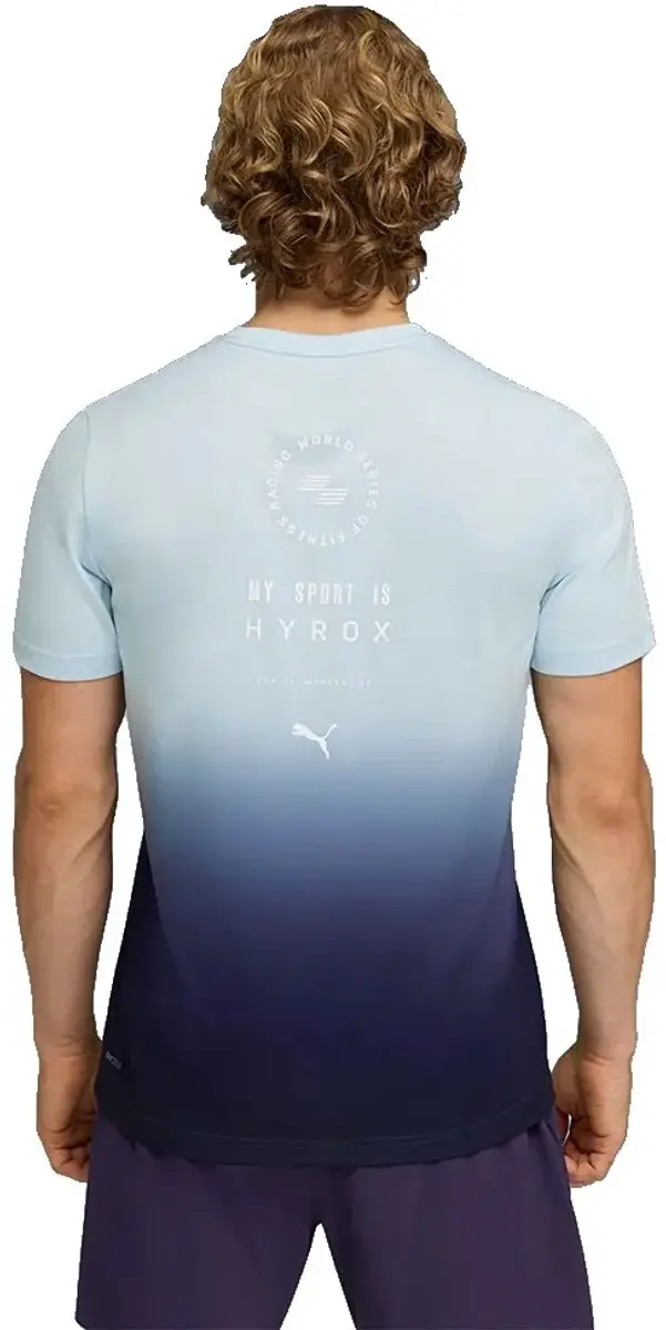 PUMA X Hyrox Graphic T-shirt - Blauw XS