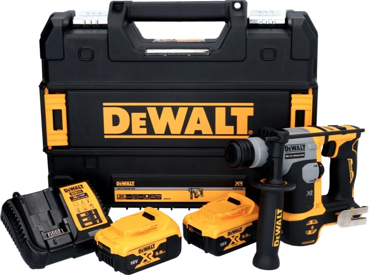 DeWalt DCH 172 P2 SDS-plus Boormachine 18V - 2x 5.0Ah Accu + Lader