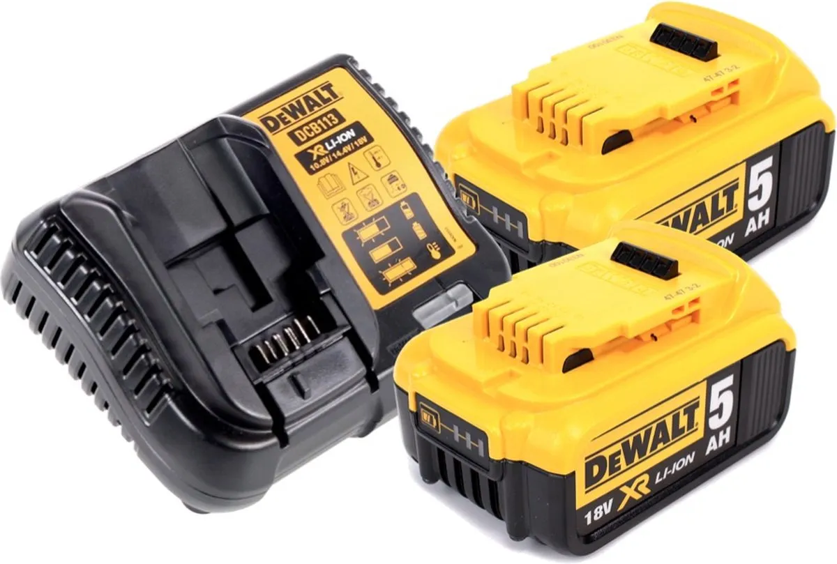 DeWalt DCH 172 P2 SDS-plus Boormachine 18V - 2x 5.0Ah Accu + Lader