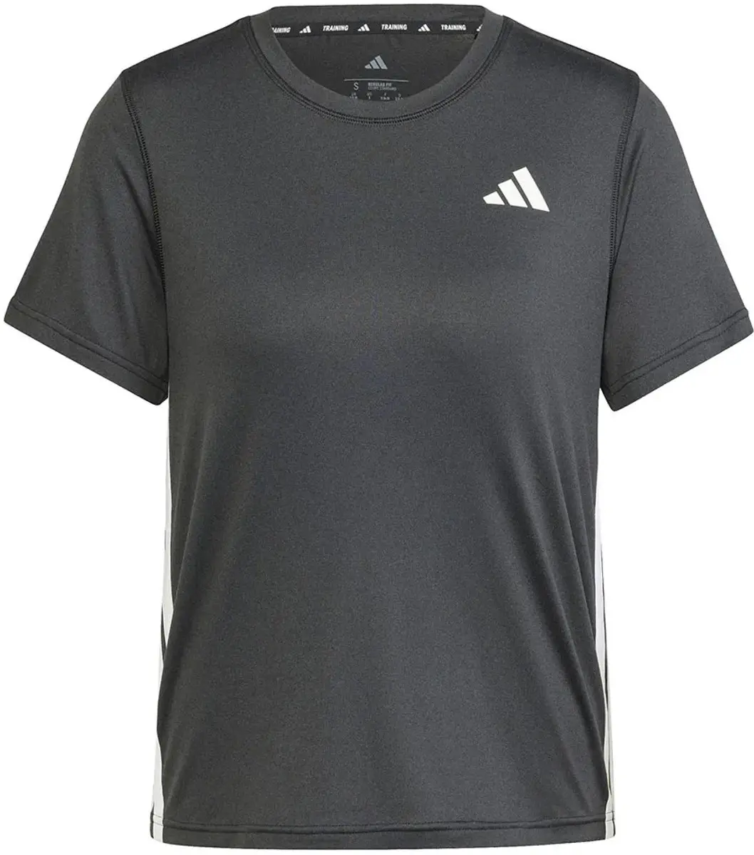 Adidas Train Essentials 3 Stripes T-shirt - XS - Zwart