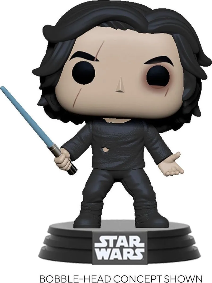 Funko Pop! Star Wars Ben Solo met Blauwe Lightsaber