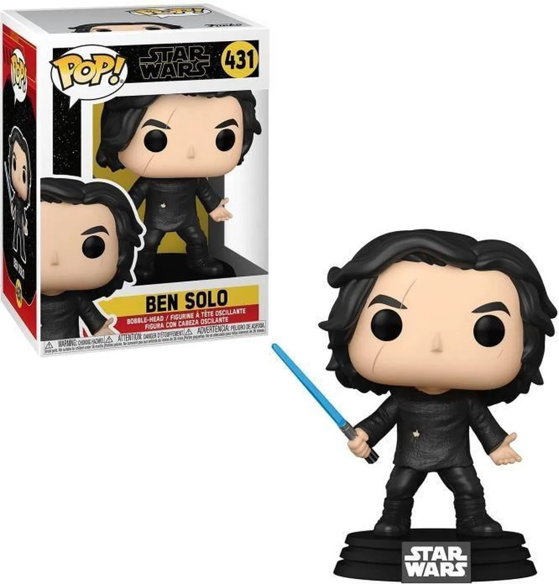 Funko Pop! Star Wars Ben Solo met Blauwe Lightsaber - Multi