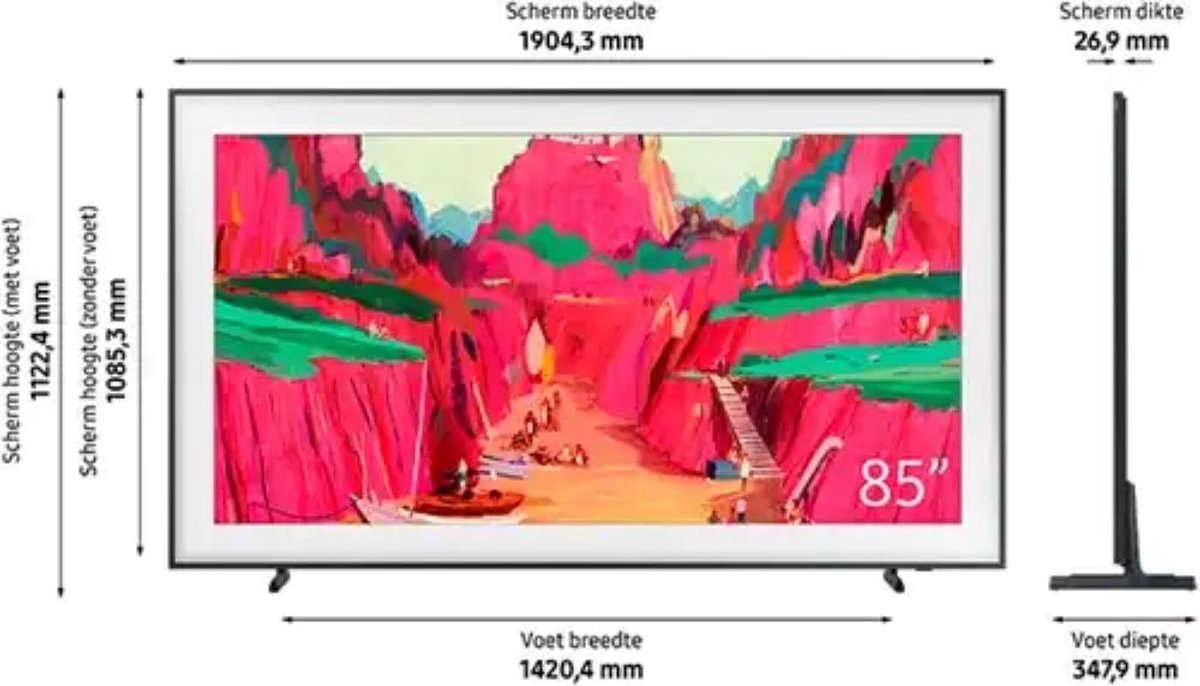 Samsung QE85LS03FWUXXN The Frame PRO 85 Inch (2025)