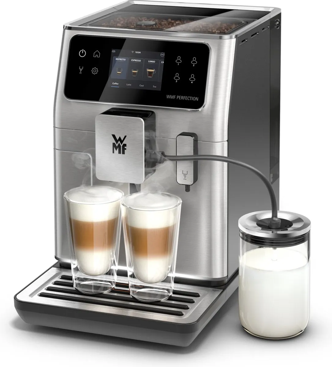 WMF XW137000 Glazen Melkreservoir 0,6L - Transparant