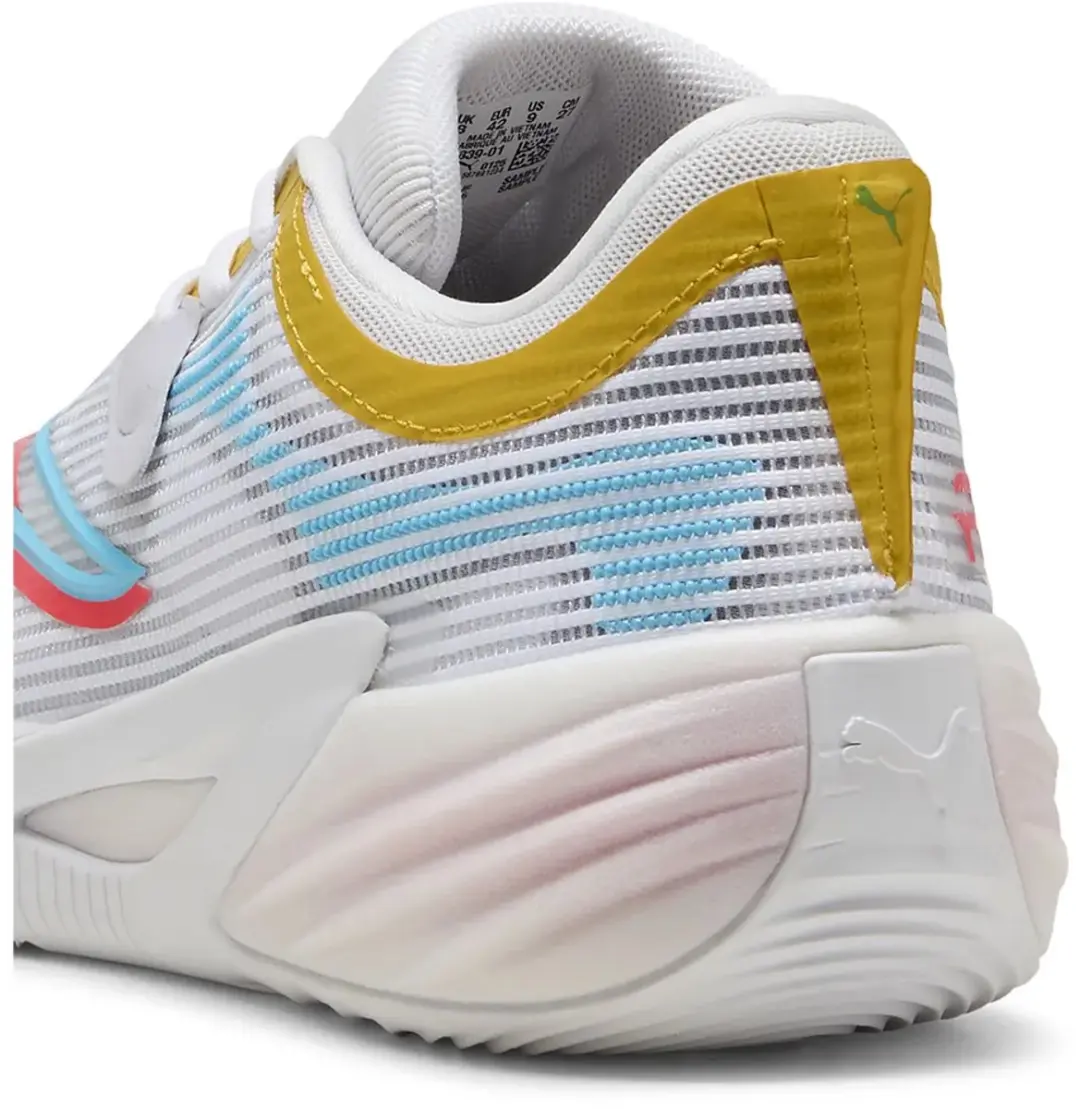 PUMA All-Pro Nitro 2 Basketbalschoenen - Wit - EU 40.5