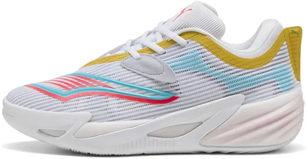 PUMA All-Pro Nitro 2 Basketbalschoenen - Wit - EU 40.5
