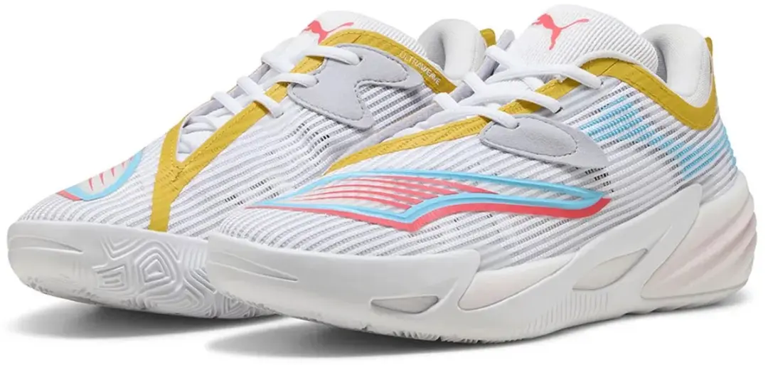 PUMA All-Pro Nitro 2 Basketbalschoenen - Wit - EU 40.5