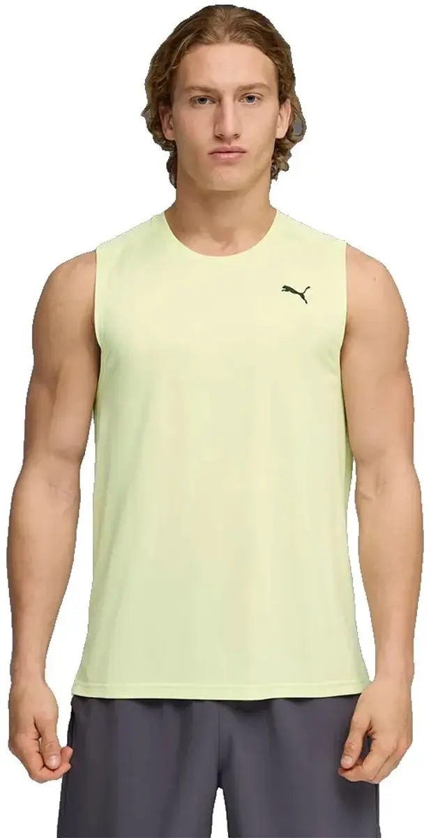 PUMA Pwrtrain Mouwloos T-shirt - M - Apple Spritz