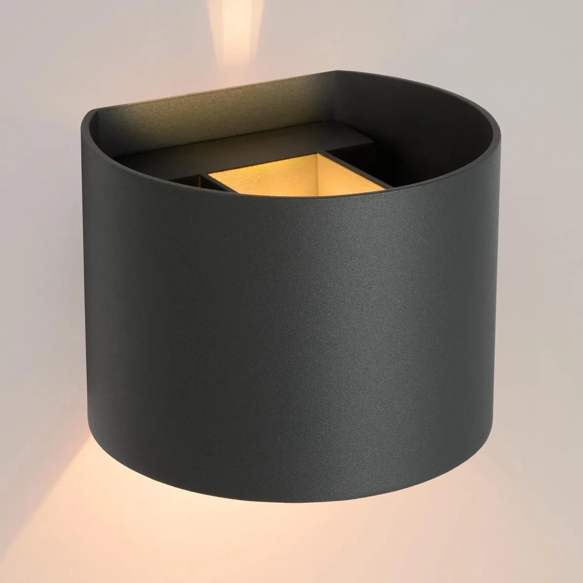 Lucide XIO Wandlamp LED Dimbaar G9 2700K - Grijs