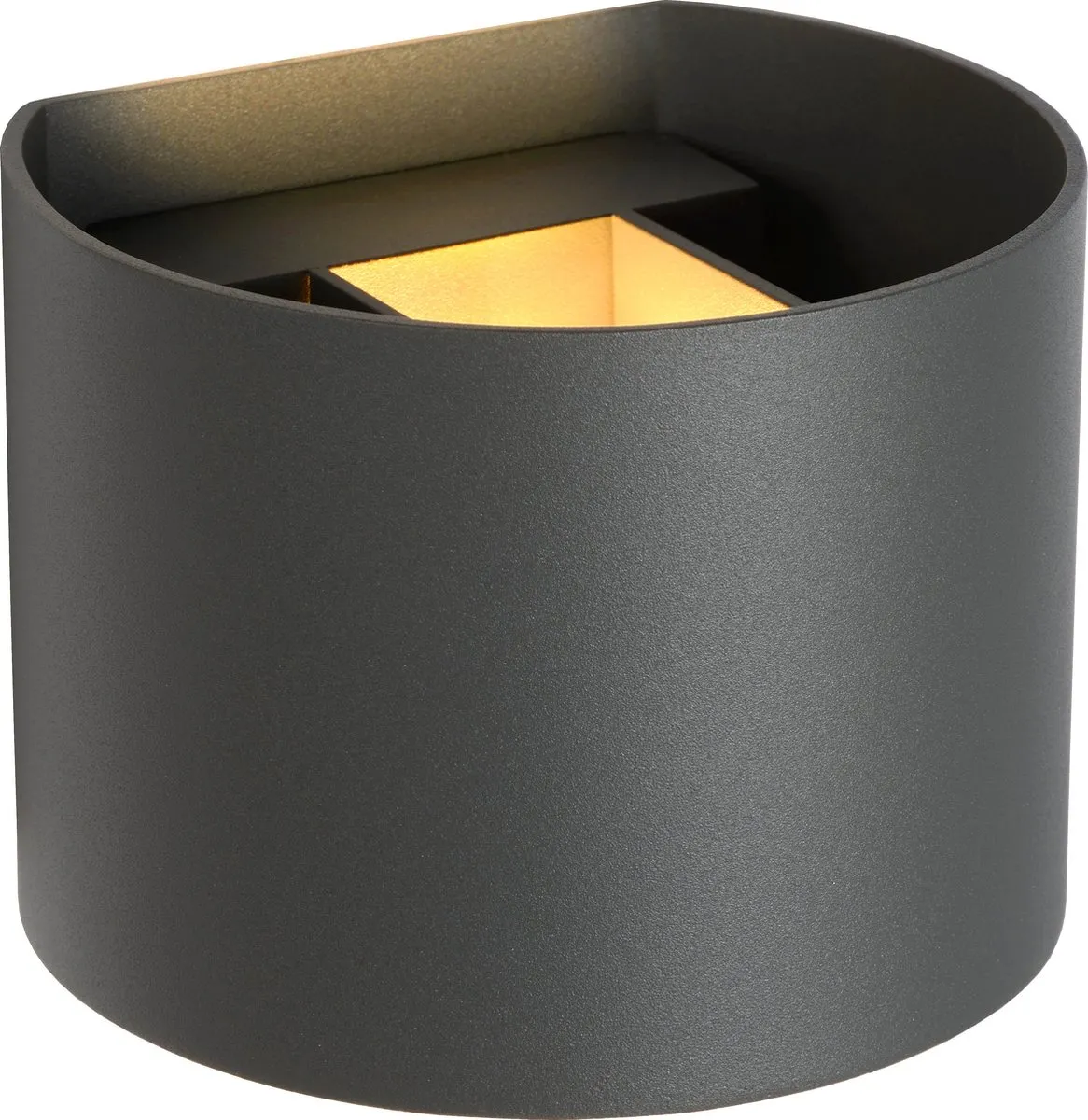 Lucide XIO Wandlamp LED Dimbaar G9 2700K - Grijs