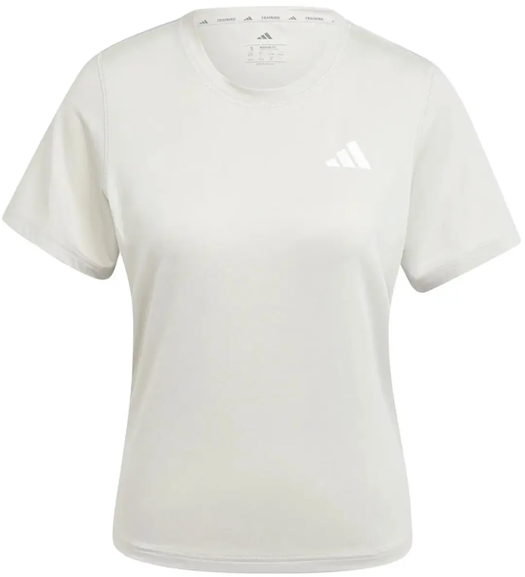 Adidas Train Essentials 3 Stripes T-shirt - XS - Wonder Alumina