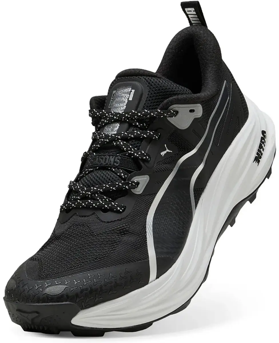PUMA Voyage Nitro 4 Hardloopschoenen - EU 44 - Zwart/Rosa/Lemon - afbeelding 6 van 6