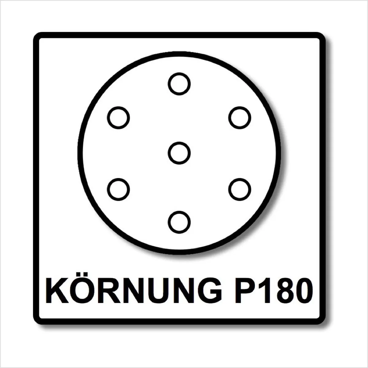 Festool 150mm Schuurschijven 180 Korrel - 100 Stuks