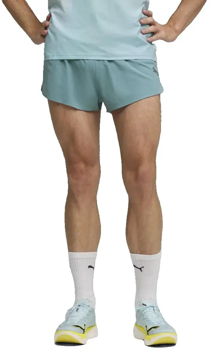 PUMA Lightspeed Ultraweave Split 2 Short - L - Blauw