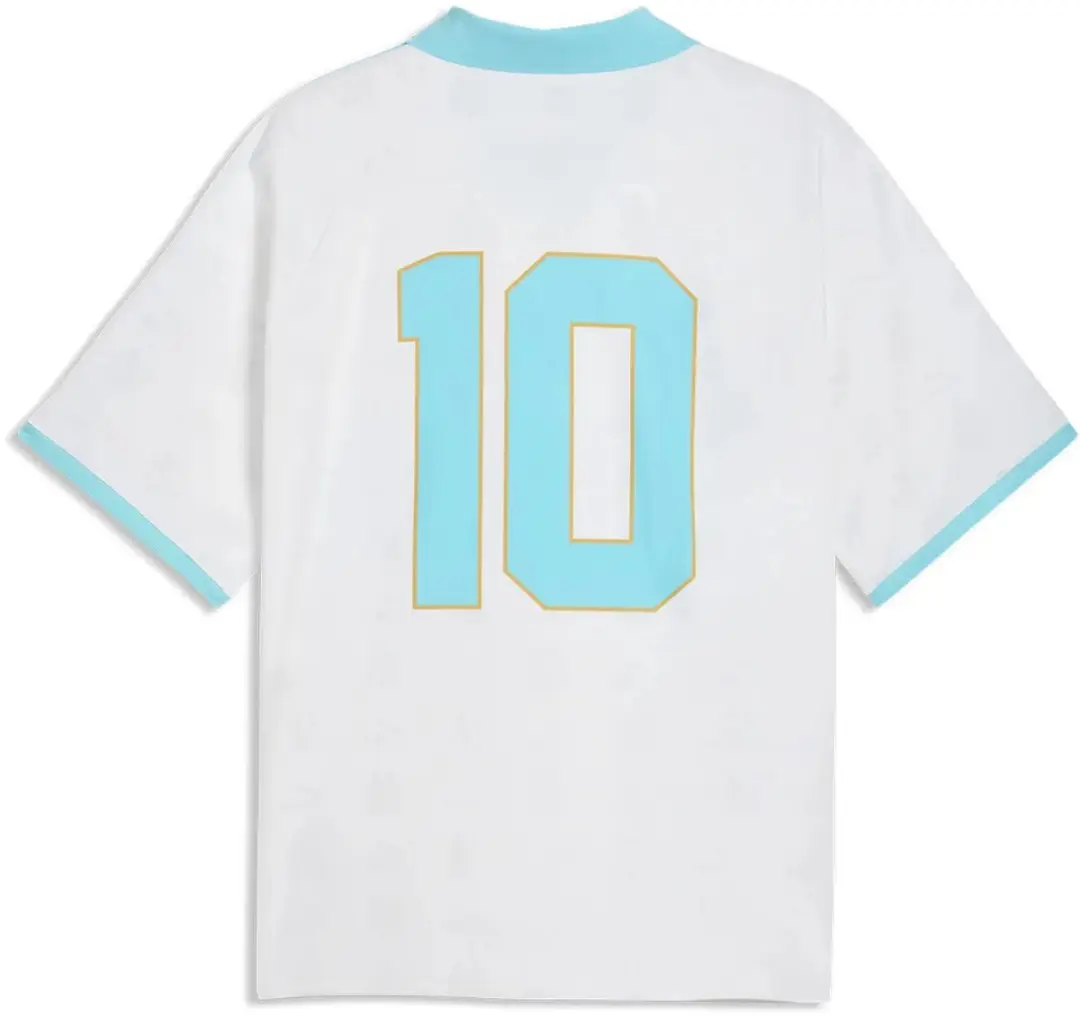 PUMA Olympique Marseille King Retro T-shirt Wit - S