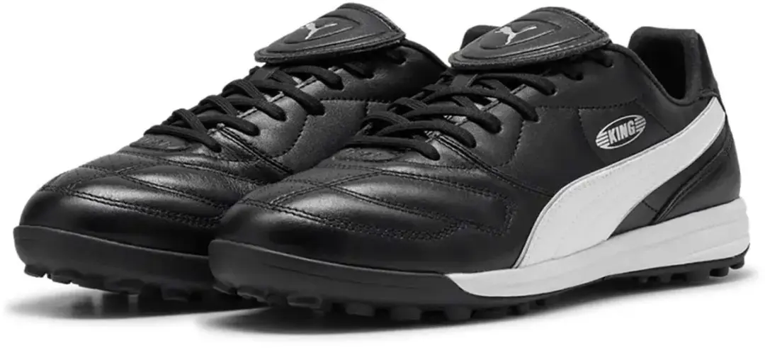 PUMA King Liga TF Voetbalschoenen - 40 - Zwart