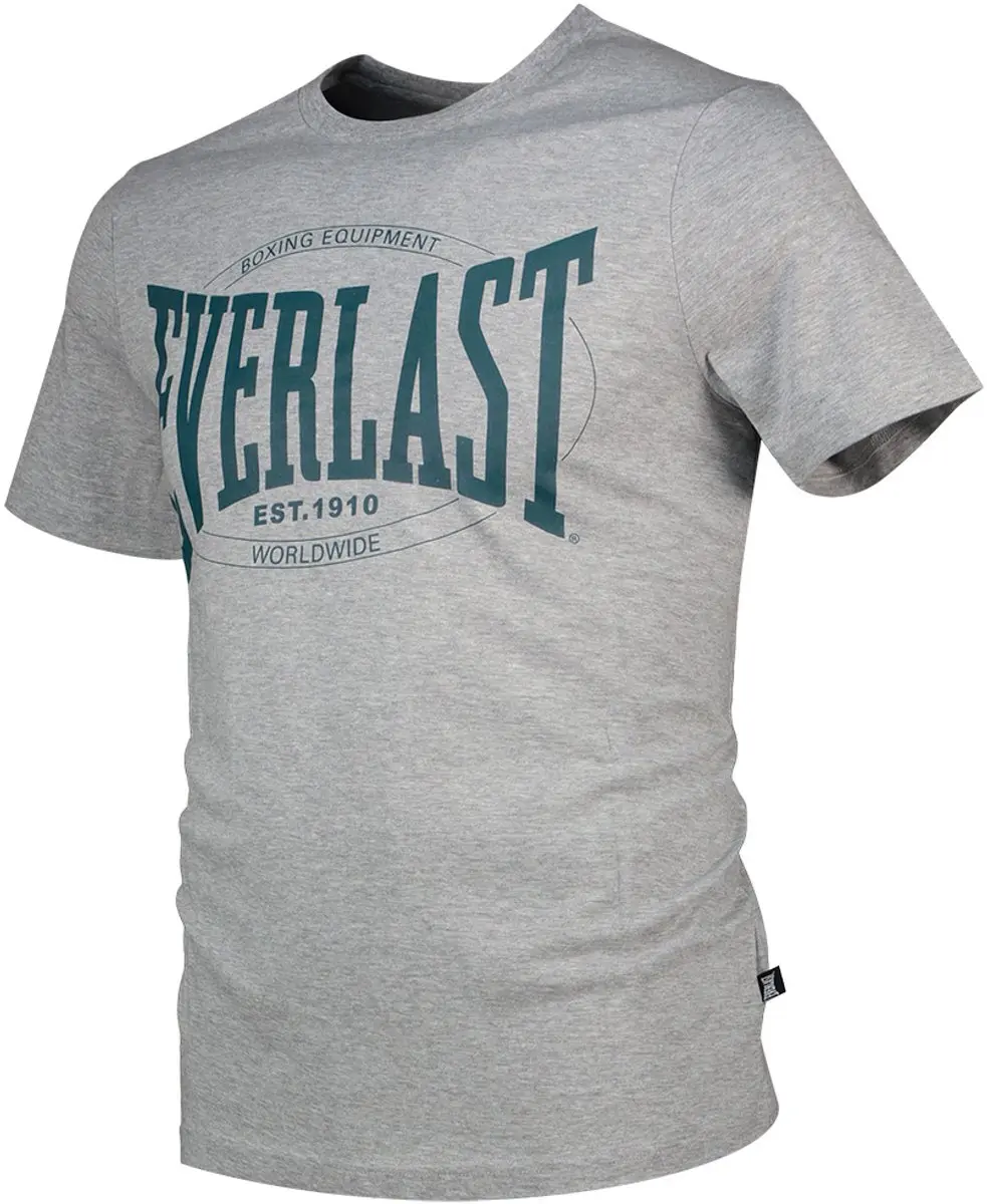 Everlast Jersey T-shirt Grijs XL