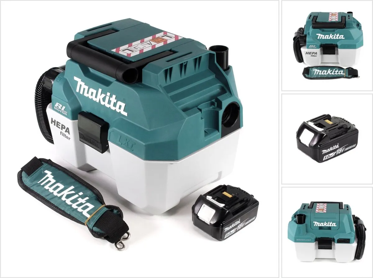 Makita DVC 750 LT1X3 Stofzuiger 18V