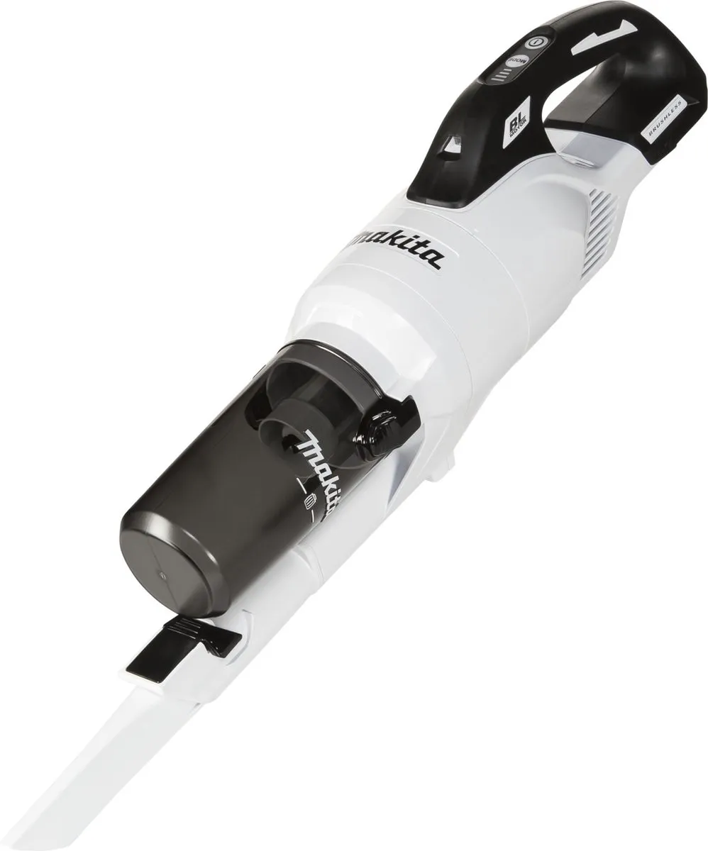 Makita DCL286FZW Accu Steelstofzuiger 18V - Wit