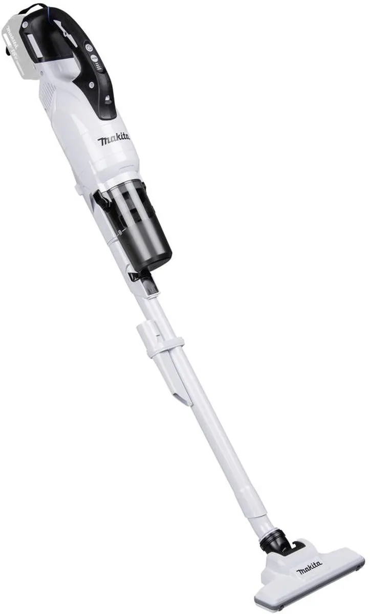 Makita DCL286FZW Accu Steelstofzuiger 18V - Wit - afbeelding 6 van 6