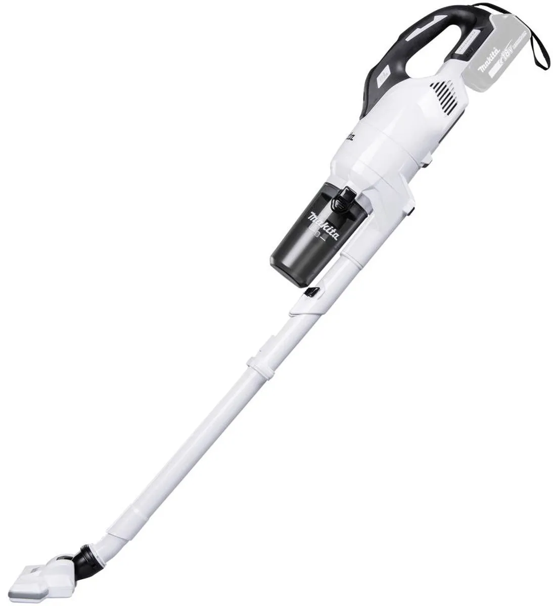 Makita DCL286FZW Accu Steelstofzuiger 18V - Wit