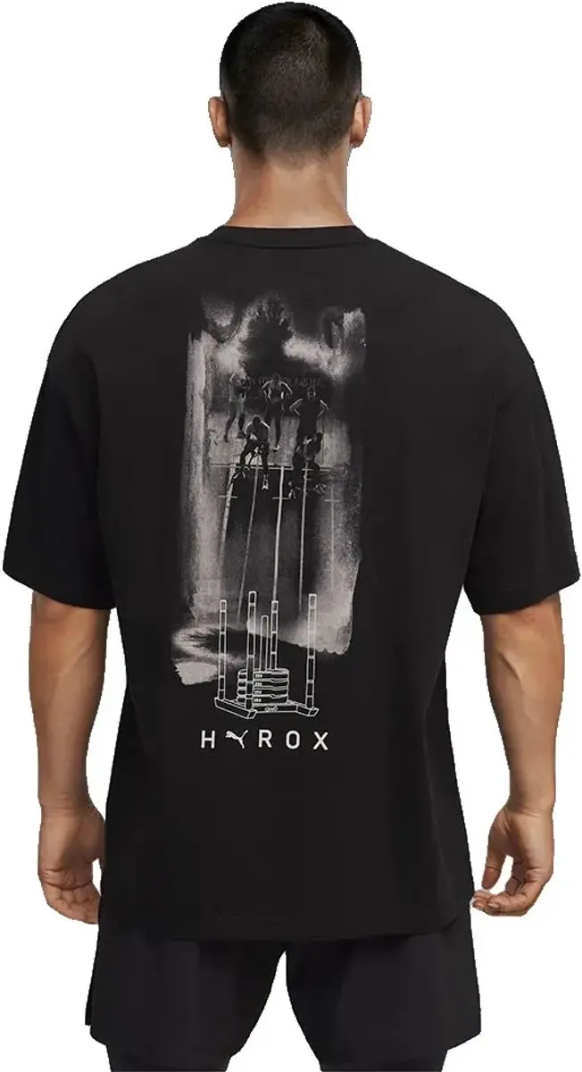 PUMA X Hyrox T-shirt Kort M - Zwart