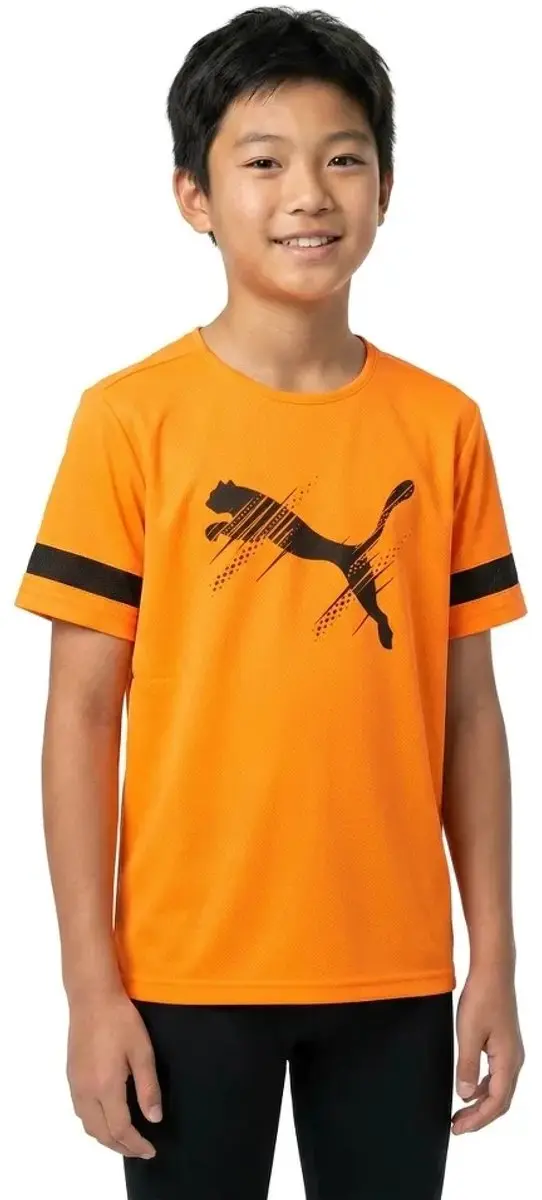 PUMA Attacanto Logo T-shirt - Oranje - 11-12 Years