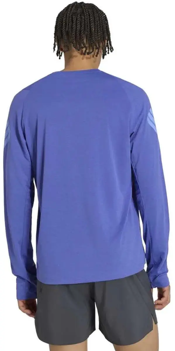 Adidas Adi365 Iconic Running T-shirt Lange mouwen - M - Blauw