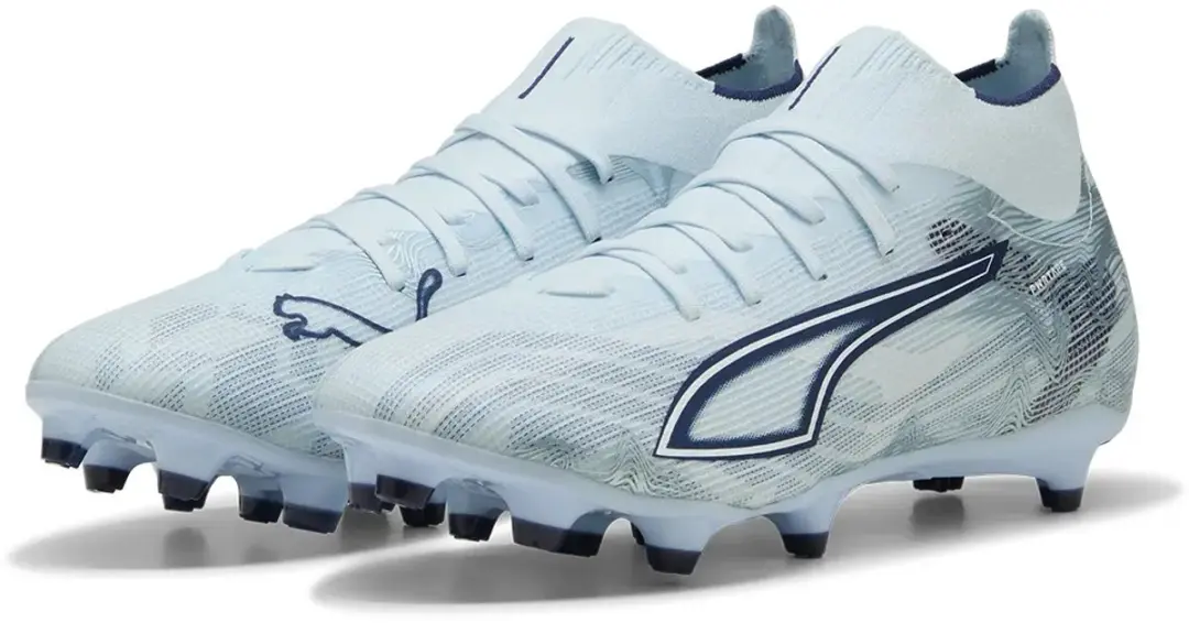 PUMA Ultra 6 Match+ FG/AG Voetbalschoenen - Icy Blue - 44.5